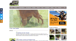 Desktop Screenshot of animais.clix.pt