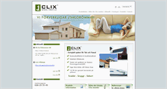Desktop Screenshot of clix.se